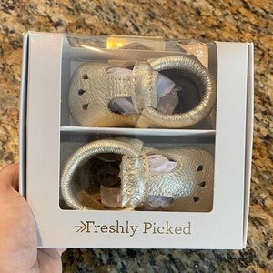 Freshly Picked Platinum Gold Mary Jane